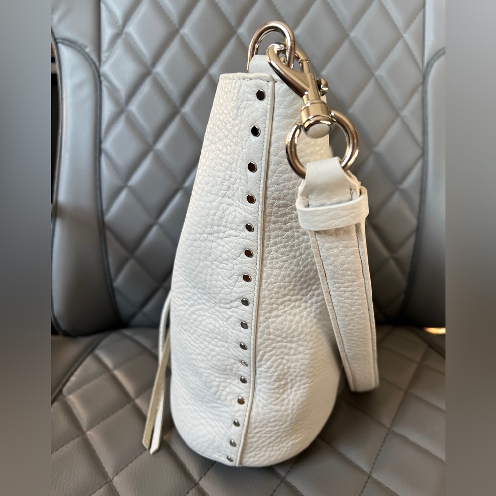 Rebecca Minkoff Leather Darren Bucket Bag - Picture 4 of 11